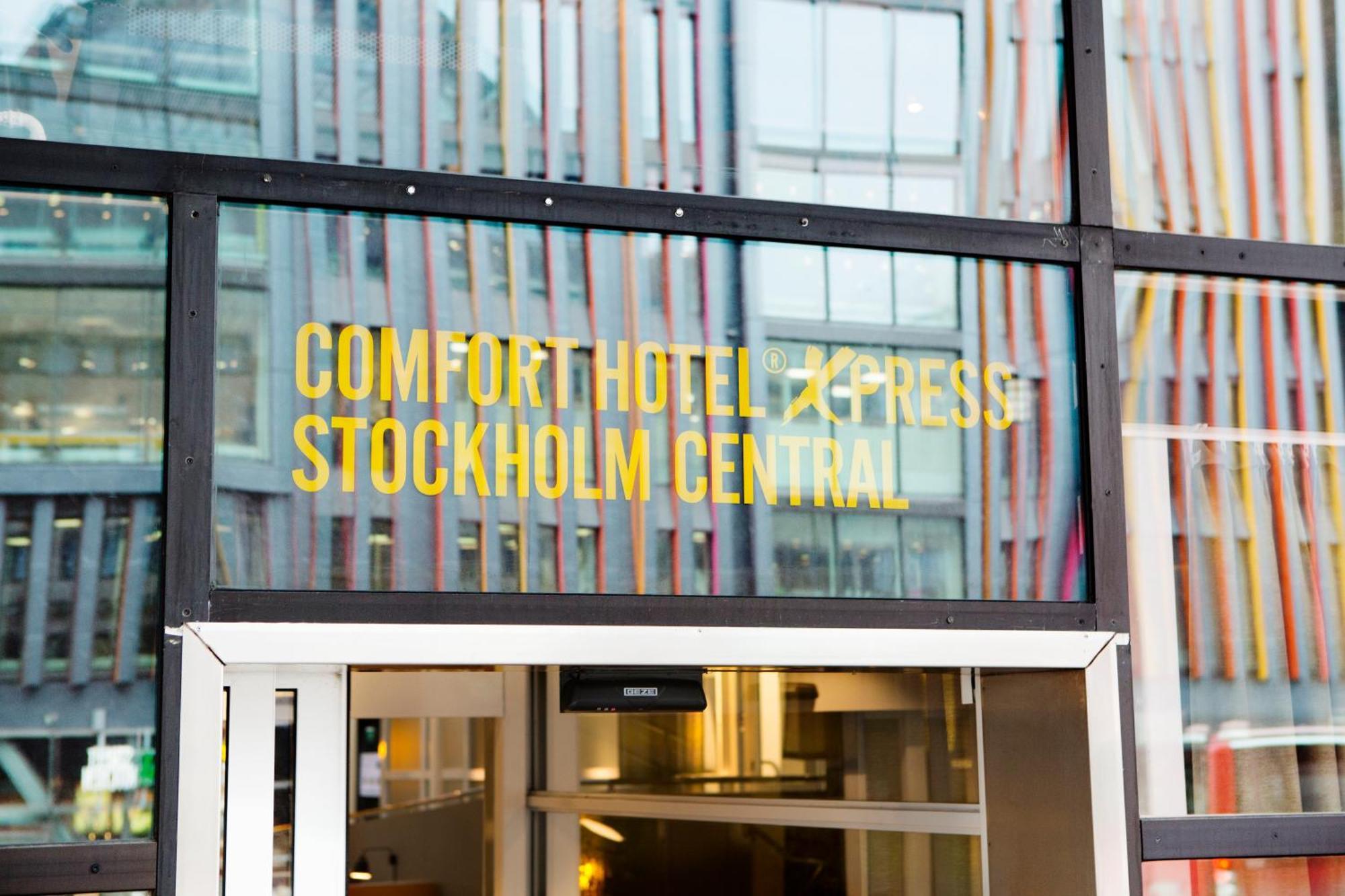 Comfort Hotel Xpress Stockholm Central Exterior foto